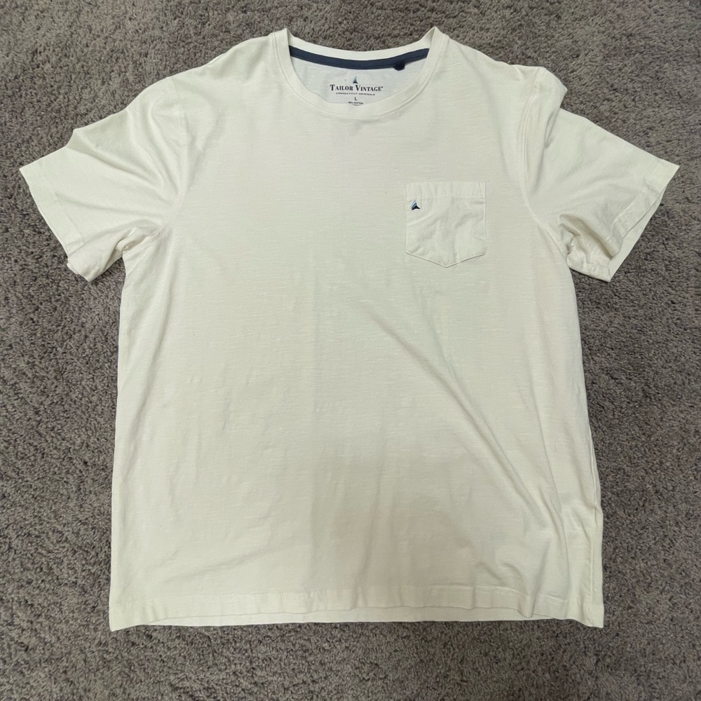 Tailor Vintage Water Repellent Shirt / Beige / L